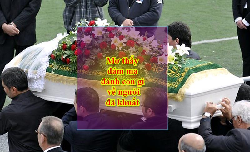 Mơ thấy đám ma đánh con gì về người đã khuất