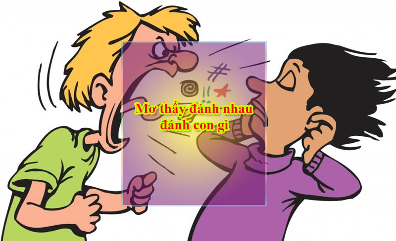 Gợi ý cụ thể cho việc mơ thấy đánh nhau đánh con gì