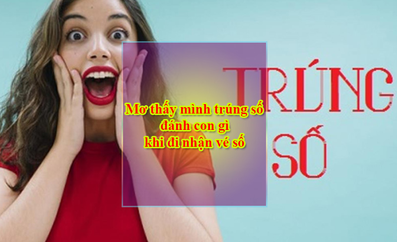 Mơ thấy mình trúng số đánh con gì khi đi nhận vé số